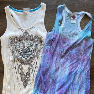 Harley Davidson tank tops